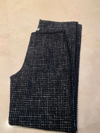 pantalón tela Zara 