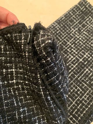 pantalón tela Zara 