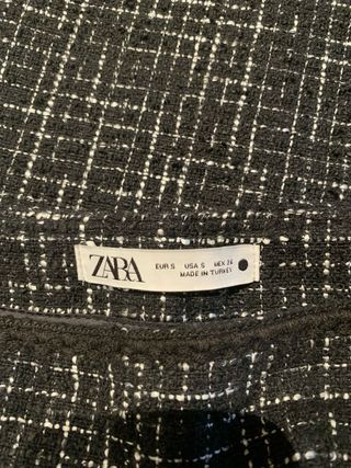 pantalón tela Zara 