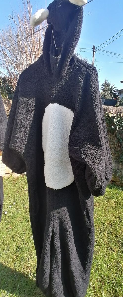 Disfraz de oso y osa panda