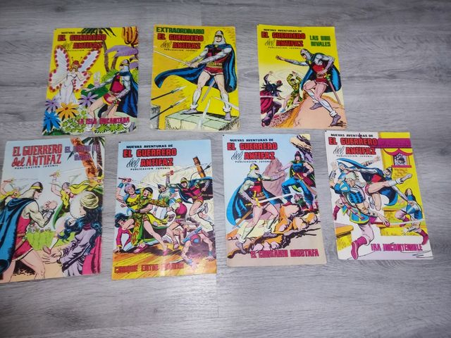 7 Comics el guerrero del antifaz