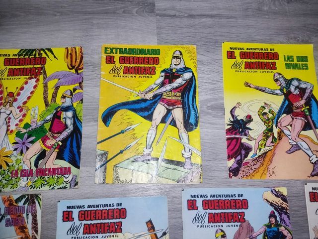 7 Comics el guerrero del antifaz