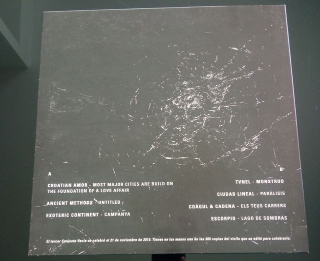 Conjunto Vacío # 3 . Vinilo