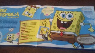 libro el mundo de bob esponja