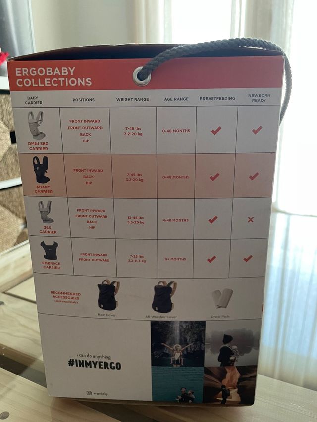 Mochila Ergobaby Adapt