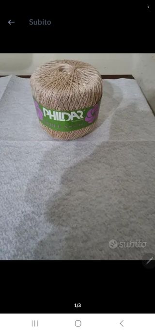 Gomitolo di cotone PHILDAR 4,00 € cadauno