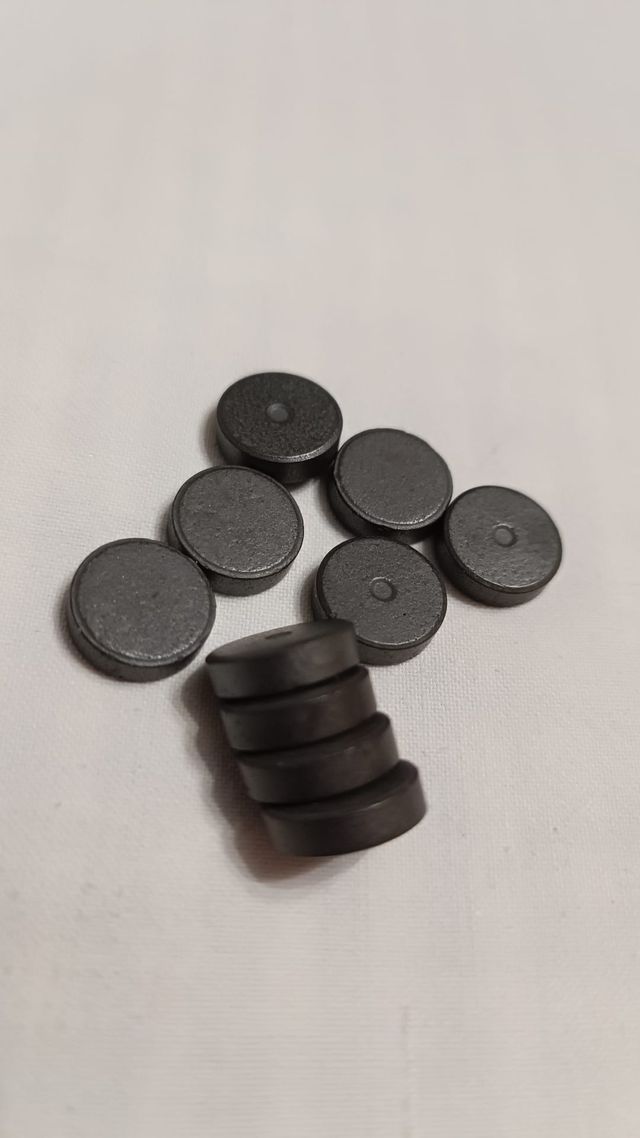 LOTE 10 IMANES CIRCULARES ( 7 X 3 mm.)