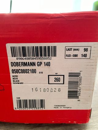 Botas esqui Nordica DobermannR140