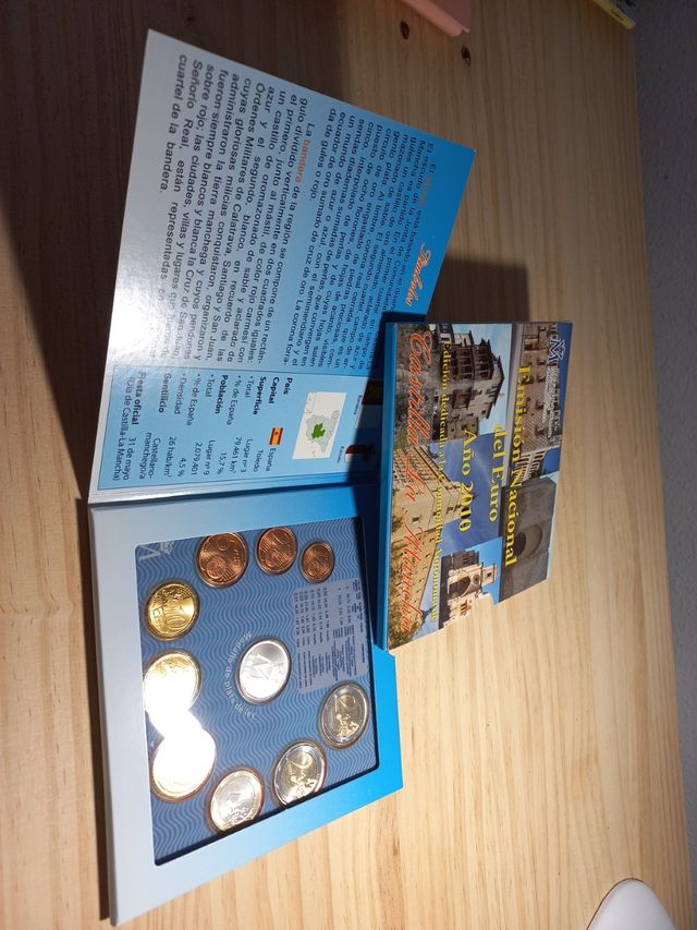 Cartera euros CASTILLA LA MANCHA