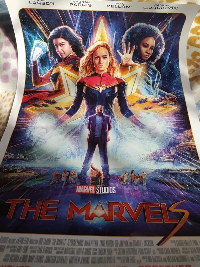 Poster The Marvels
