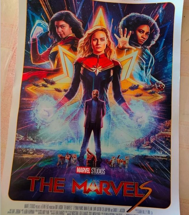 Poster The Marvels