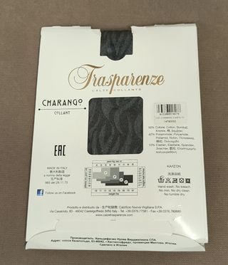 Collant coprente Trasparenze