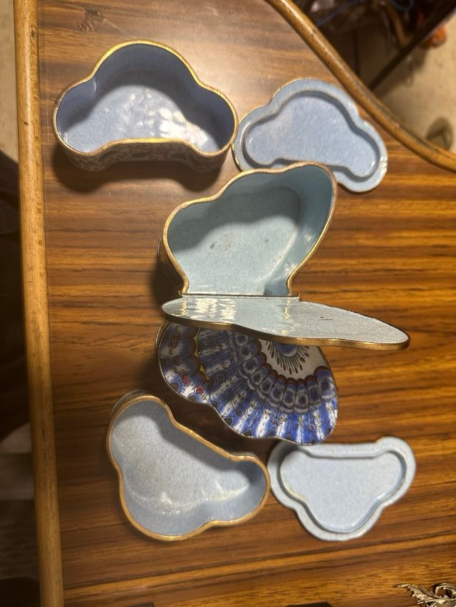 conjunto joyeros tocador