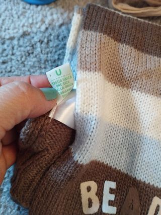 Bufanda de prenatal en marrón talla 2/3