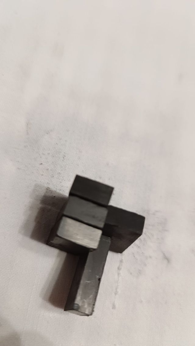 LOTE 5 IMANES RECTANGULARES (20 x 10 x 5 mm.)