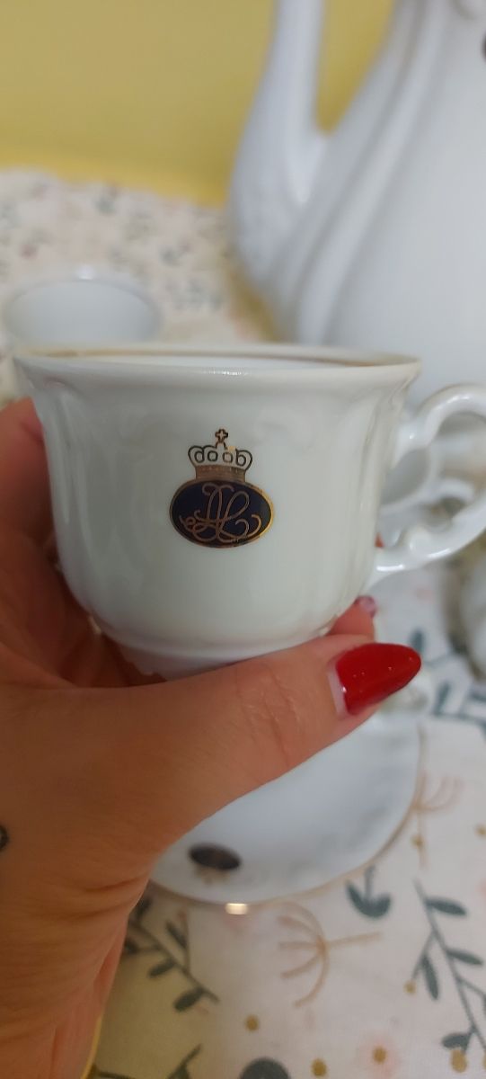 Juego de café porcelana Bavaria