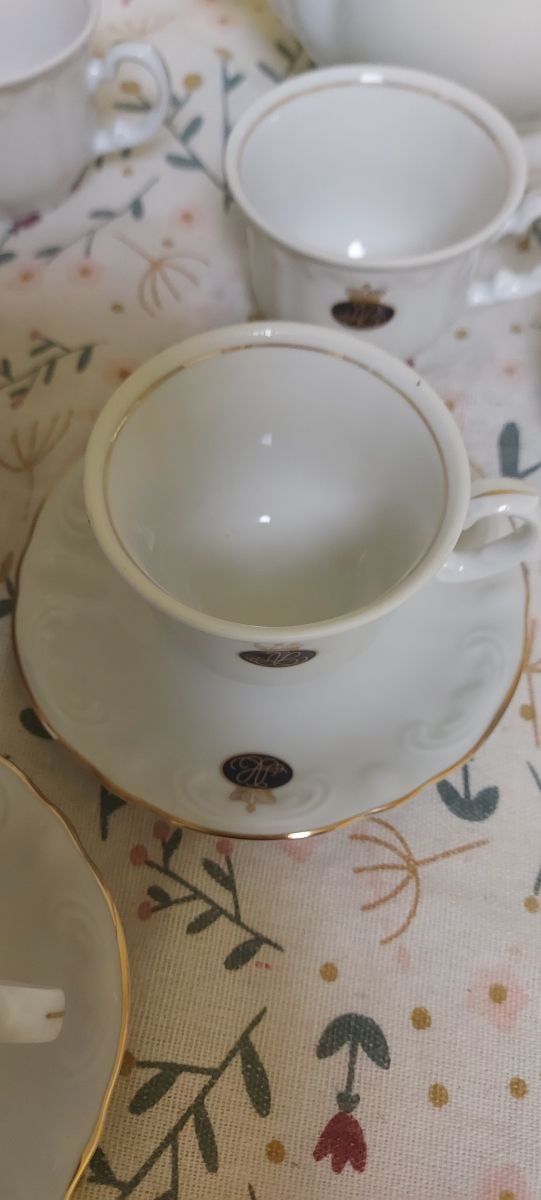 Juego de café porcelana Bavaria