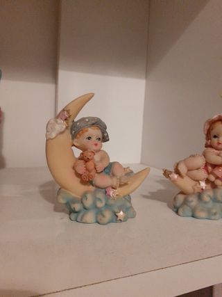 Coppia in ceramica.