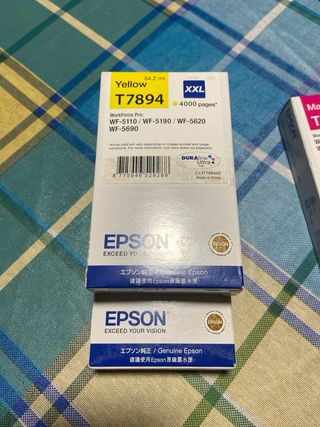 Cartuchos impresora Epson