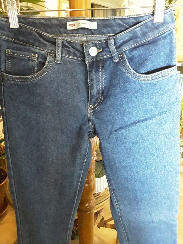 Vaqueros levi's 710 súper skinny t16 niña/ 34 muje