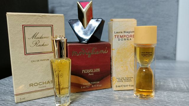 Set 3 mignon profumo donna