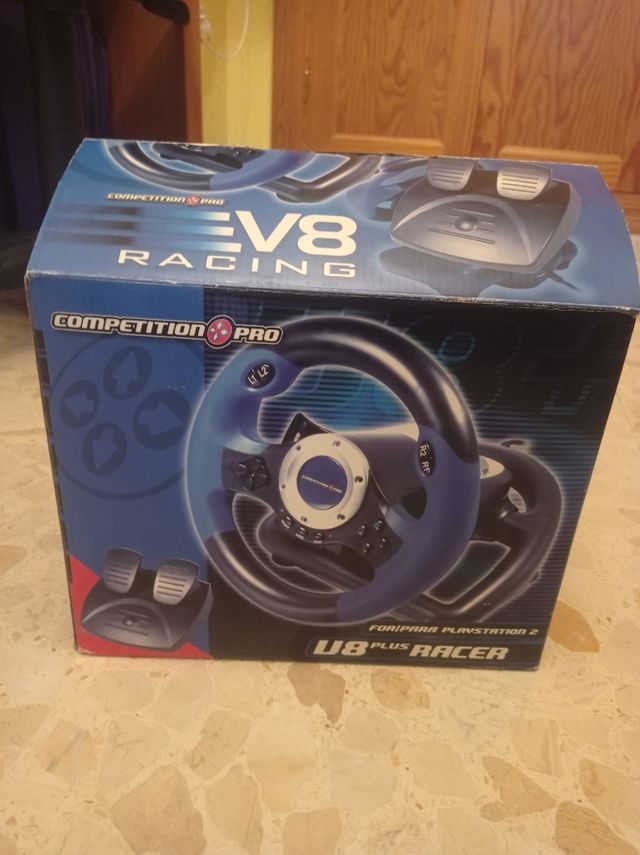 Volante y pedales play station 2