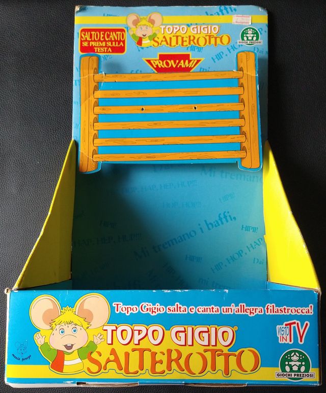 Topo Gigio Salterotto GIOCHI PREZIOSI Vintage