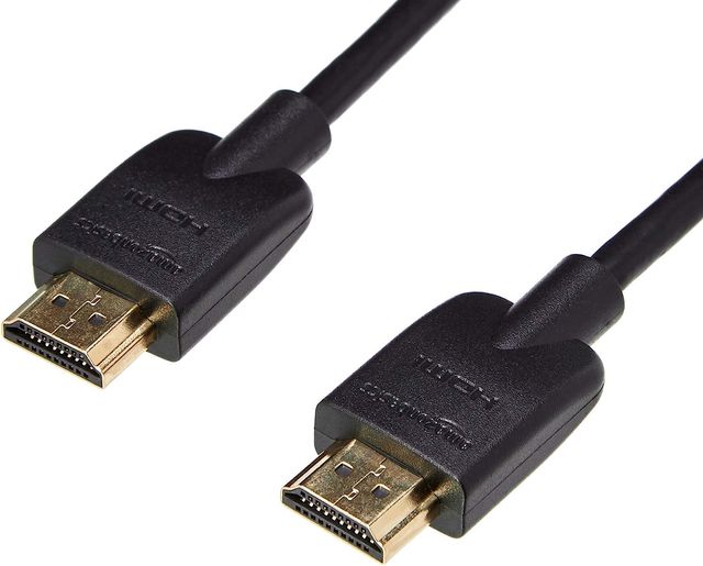Amazon Basics - Cabo HDMI flexível, 0,9 m