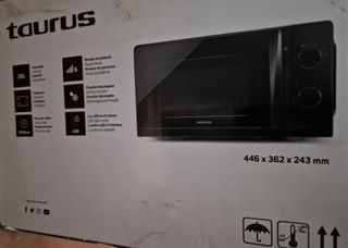 Microondas Taurus Black Ready, 700 W