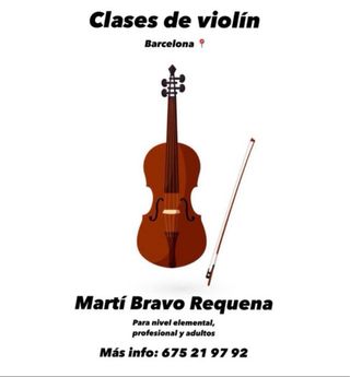 Clases de violín