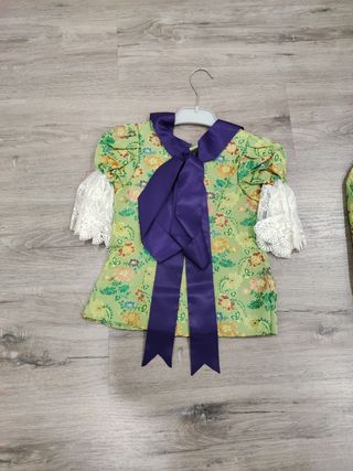 Corpiños fallera niña 3 años aproximadam