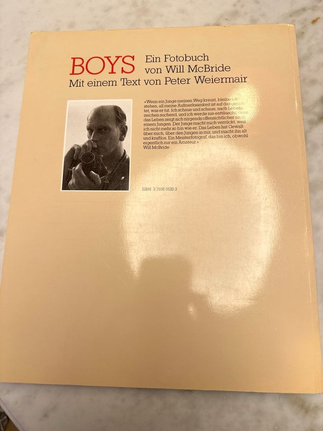 BOYS WILL McBRIDE BUCHER