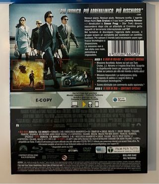 Mission impossible protocollo fantasma blu ray