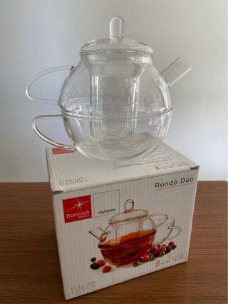Tisaniera / Teiera in vetro di Bormioli Rocco