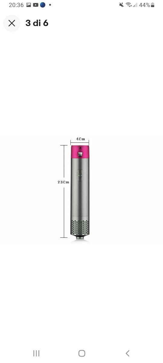 Spazzola Piastra asciugacapelli 5 in 1