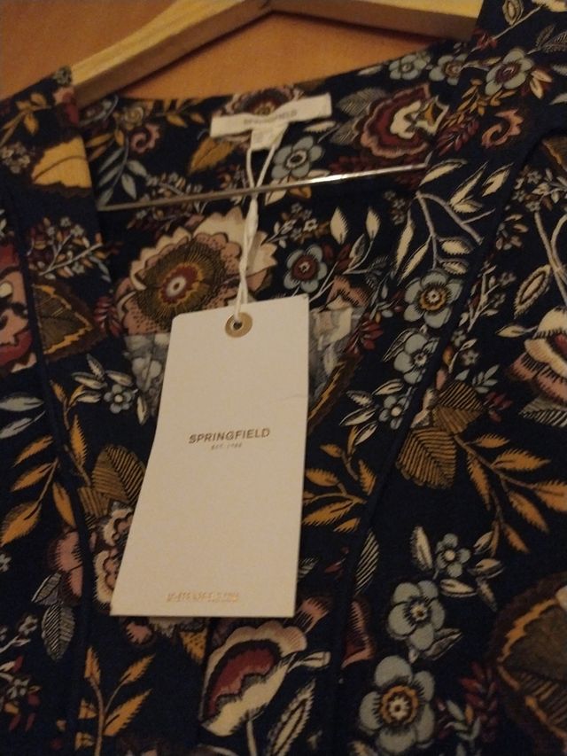 Vestido largo nuevo T.38