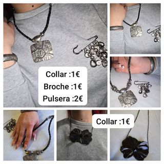 Bisutería :collares, pendientes, etc. 