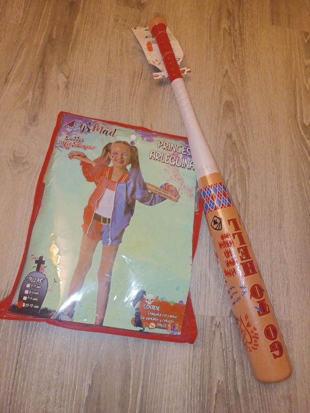 Disfraz princesa arlequina