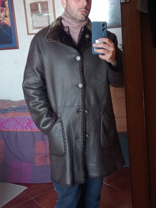 Giaccone shearling - Vintage