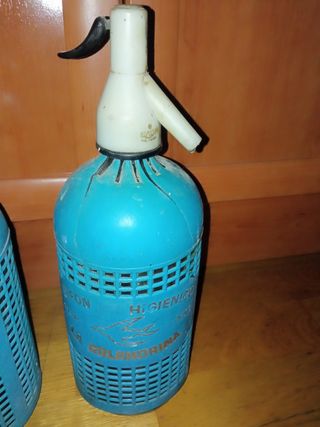 botellas sifón antiguas