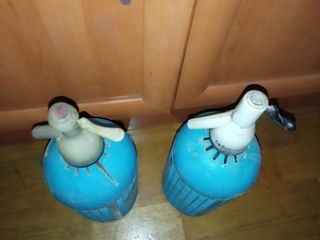 botellas sifón antiguas