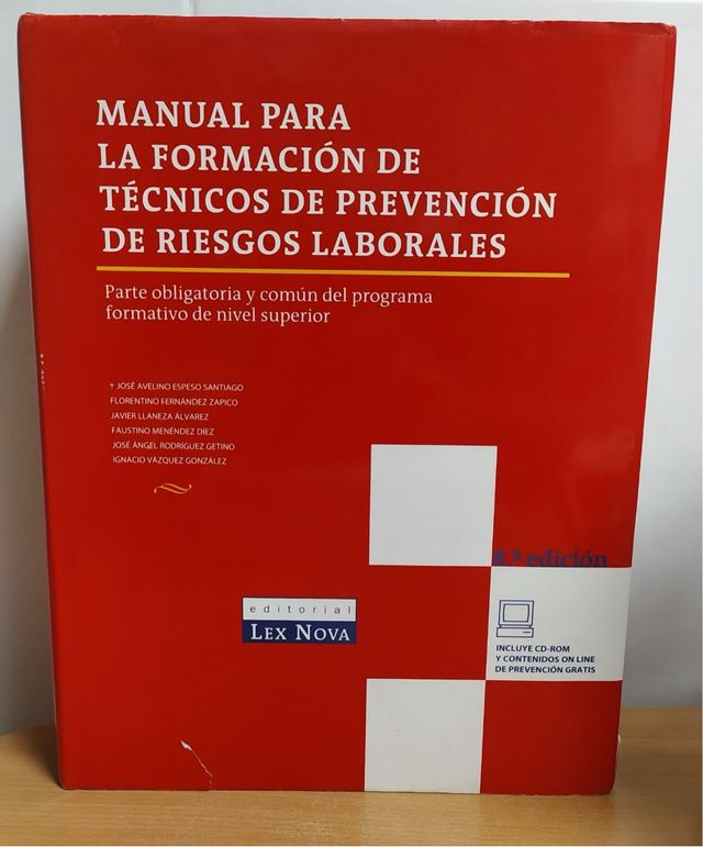 Manual Formación Prevención Riegos Laborales