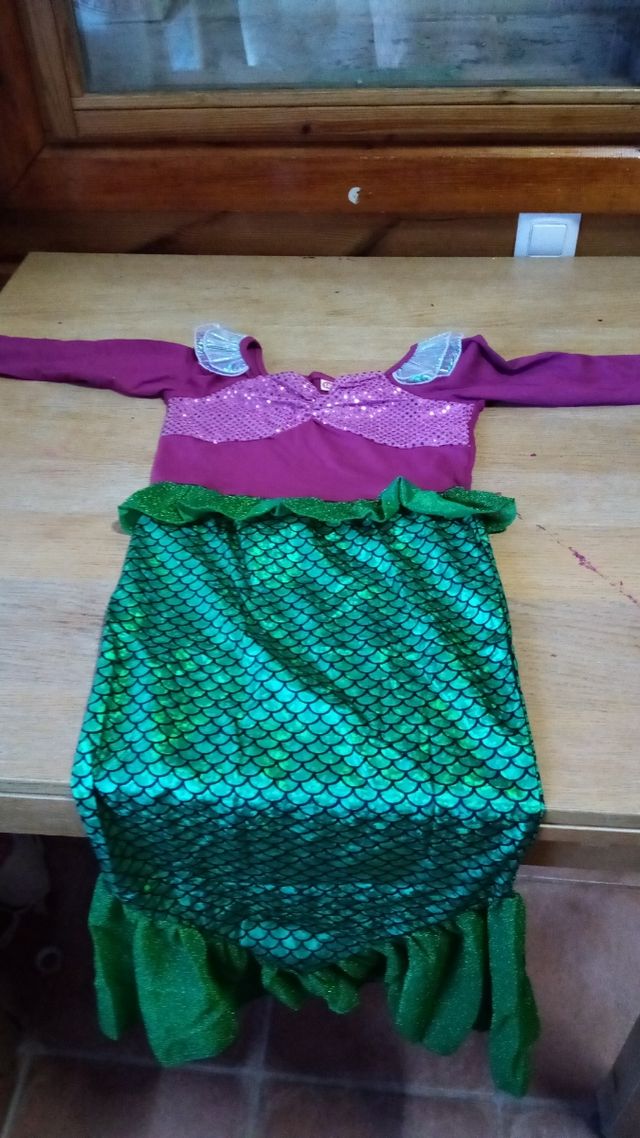 Disfraz sirenita