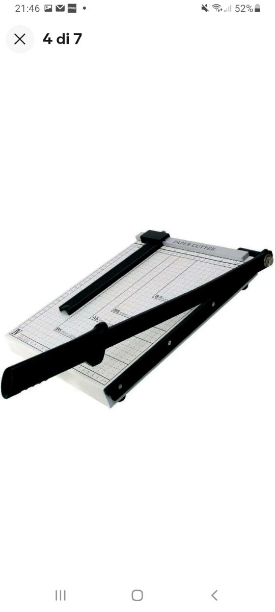 TAGLIERINA CUTTER A LAMA FORMATO A4