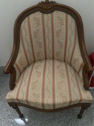 Conjunto sofá y sillones luis VXI