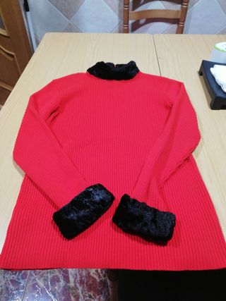 Jersey elastico talla unica.