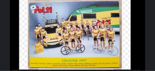 maillot team polti / fausto coppi / santini 