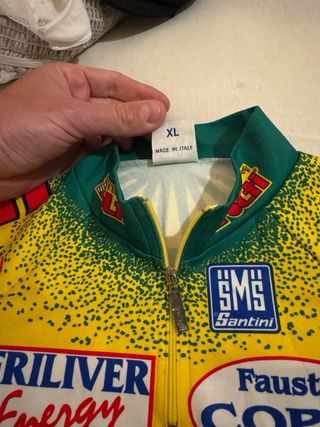 maillot team polti / fausto coppi / santini 