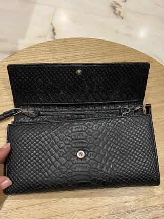 Cartera bolso de mano hombro monedero cocodrilo