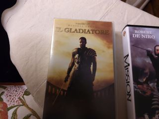 Vhs film Mission e Il Gladiatore
